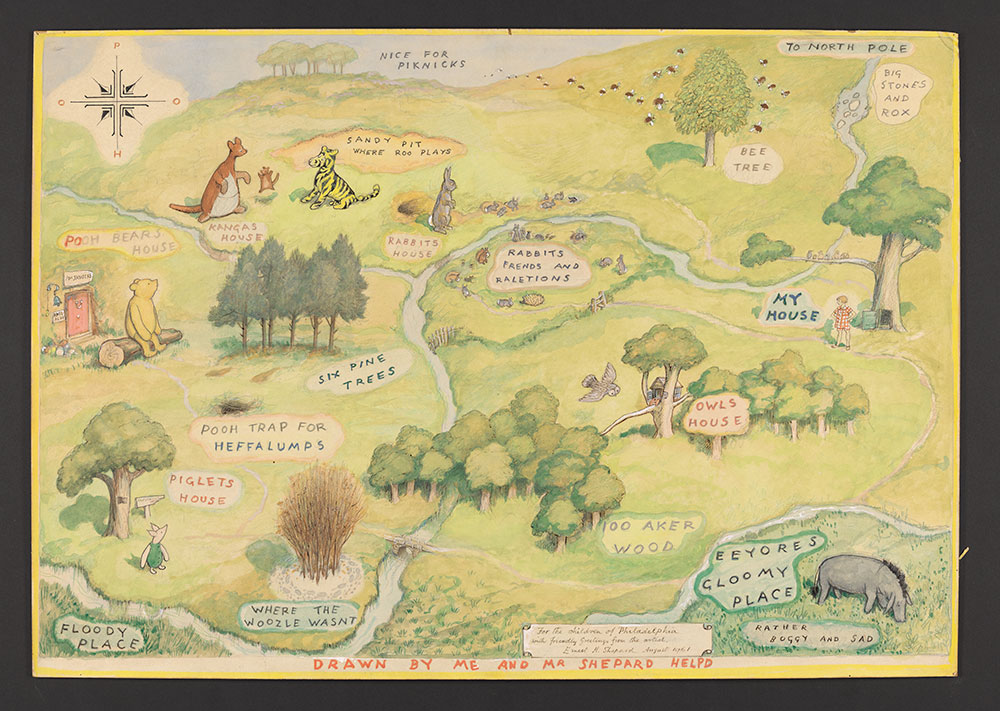 [Christopher Robin's Map]