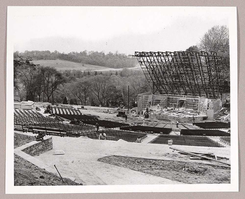 Robin Hood Dell, 1955-56 renovation