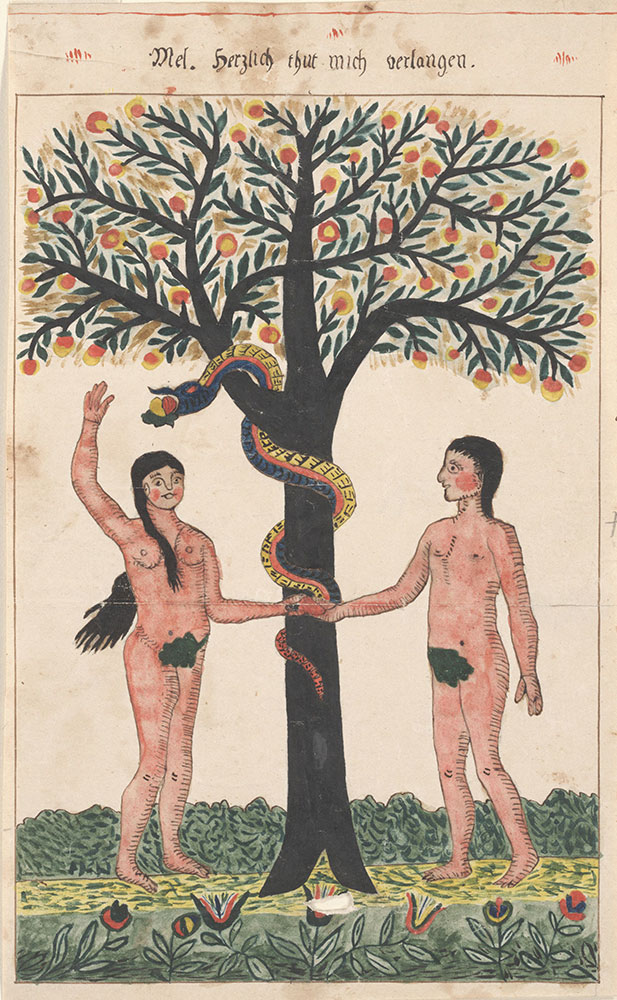 Drawing (Adam and Eve)