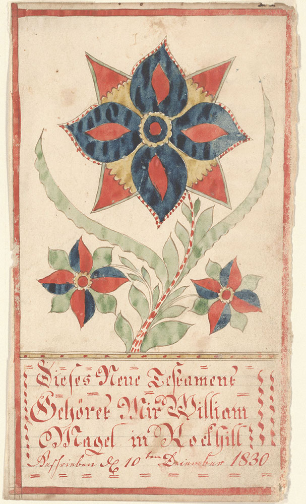 Bookplate (Bücherzeichen) for William Magel