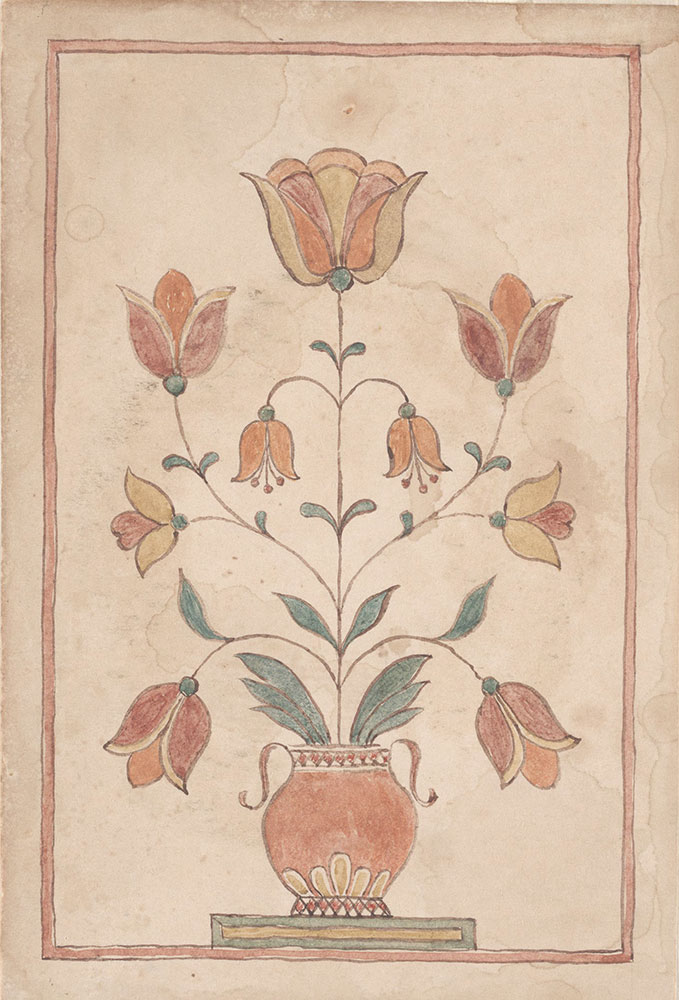 Drawing (Vase with Flowers)