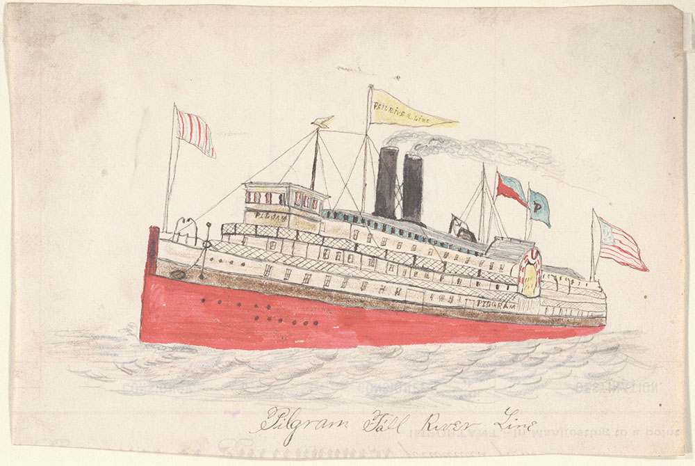 Drawing (Steamship Pilgram)