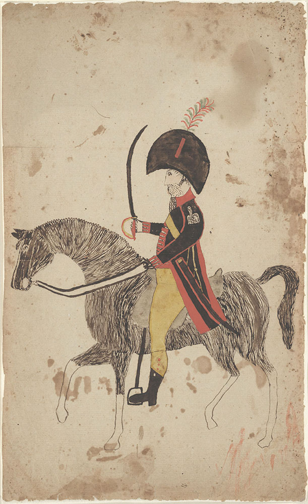 Drawing (Soldier on Horseback)
