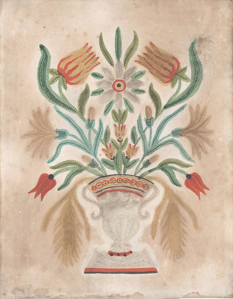 Drawing (Urn with Flowers)