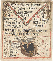 Birth Certificate (Geburtsschein) for Sara Reyer - Digital Collections ...