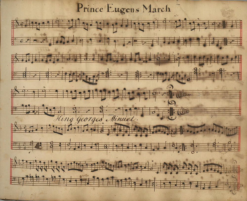 A Collection of Musick Adapted for the Harpsichord
