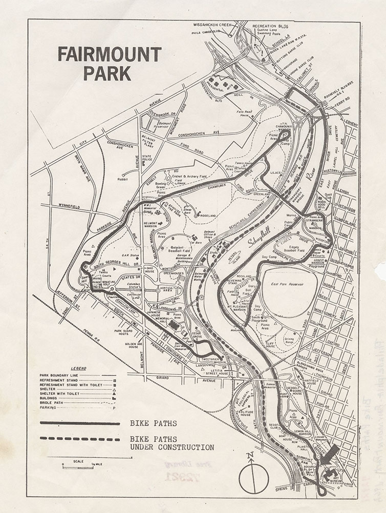 Fairmount Park, [1967], Map