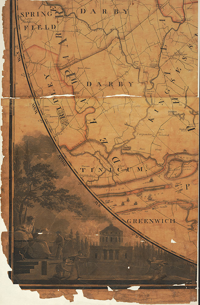 Plan of the City of Philadelphia and Environs, 1809, Map [Section 4 of 6]
