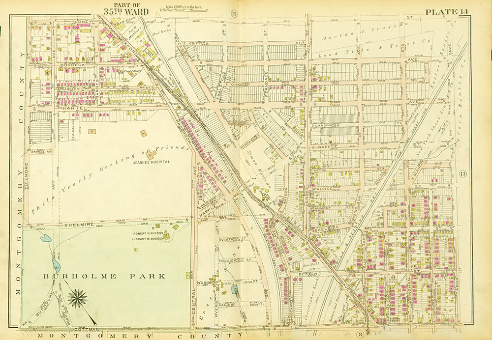 Atlas of the City of Philadelphia, 35th Ward, Plate 14