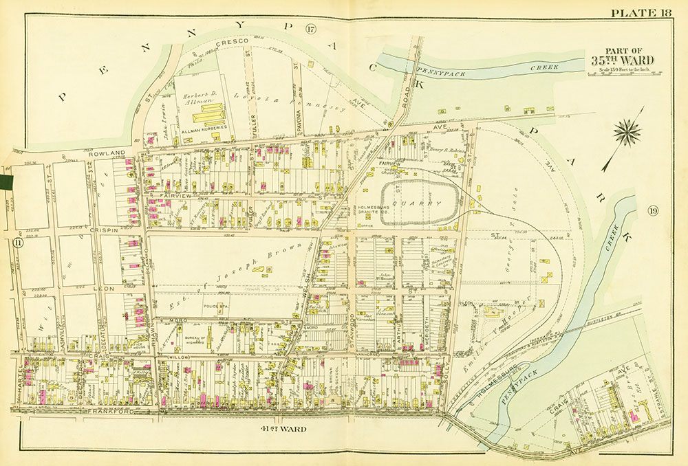 Atlas of the City of Philadelphia, 35th Ward, Plate 18
