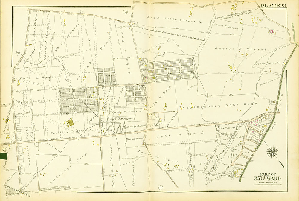 Atlas of the City of Philadelphia, 35th Ward, Plate 23