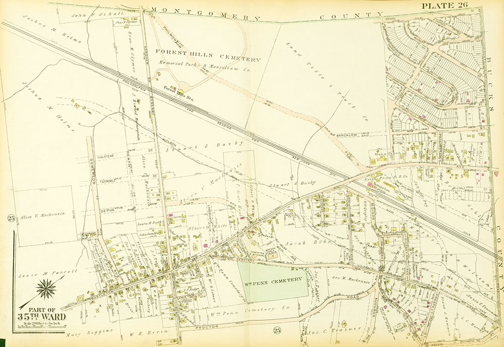 Atlas of the City of Philadelphia, 35th Ward, Plate 26
