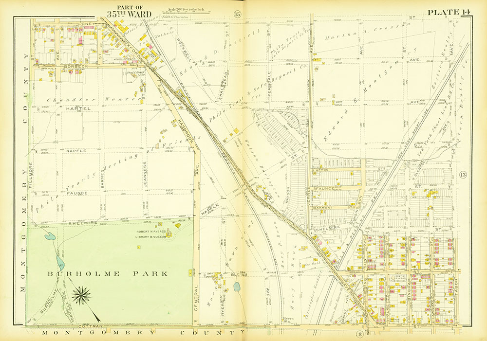 Atlas of the City of Philadelphia, 35th Ward, Plate 14