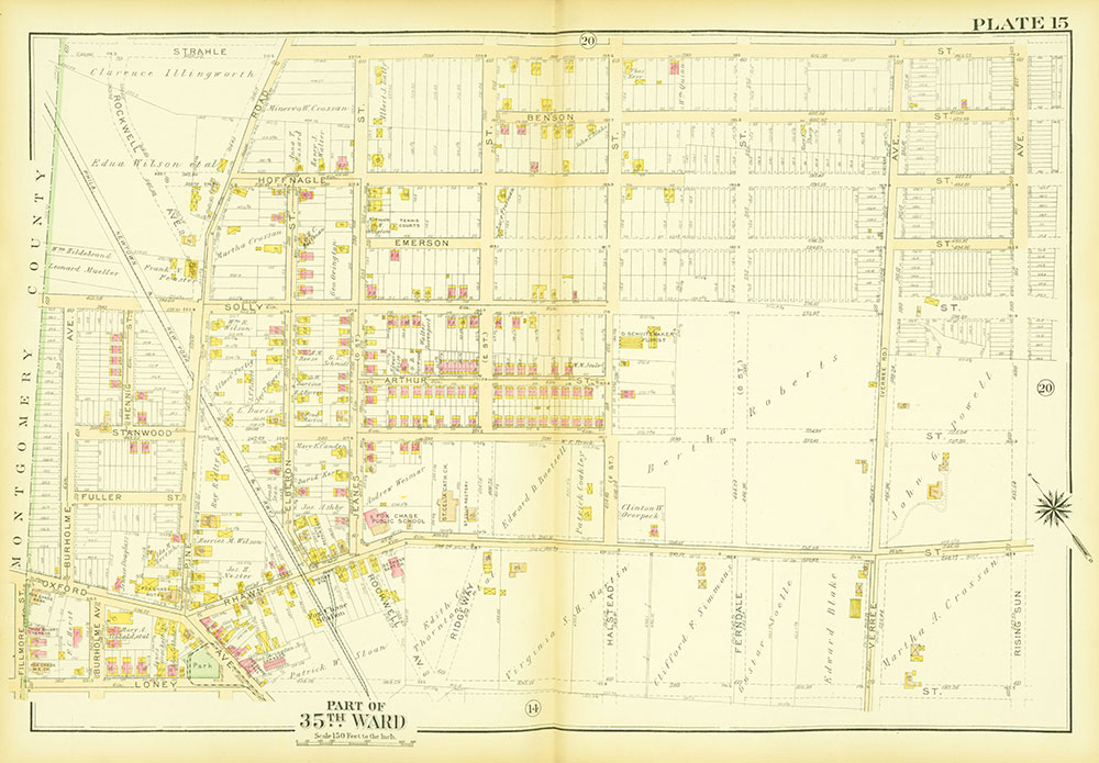 Atlas of the City of Philadelphia, 35th Ward, Plate 15
