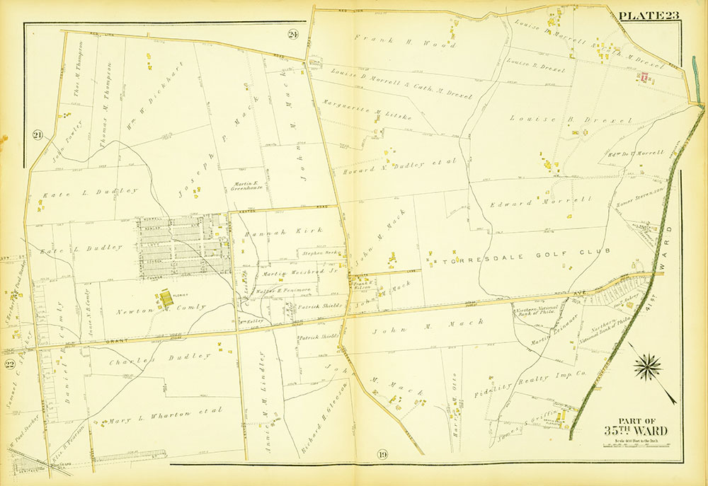 Atlas of the City of Philadelphia, 35th Ward, Plate 23