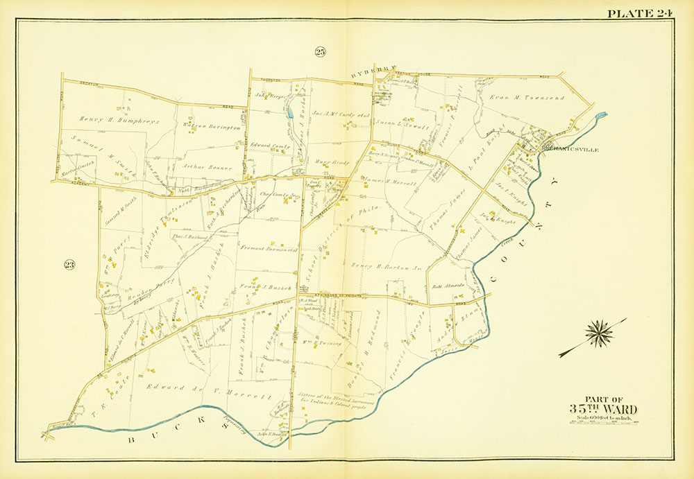Atlas of the City of Philadelphia, 35th Ward, Plate 24