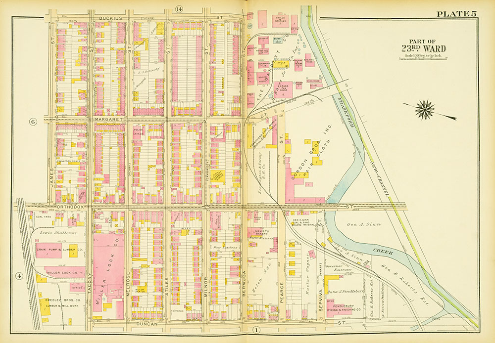 Atlas of the City of Philadelphia, 23rd & 41st Wards, Plate 5