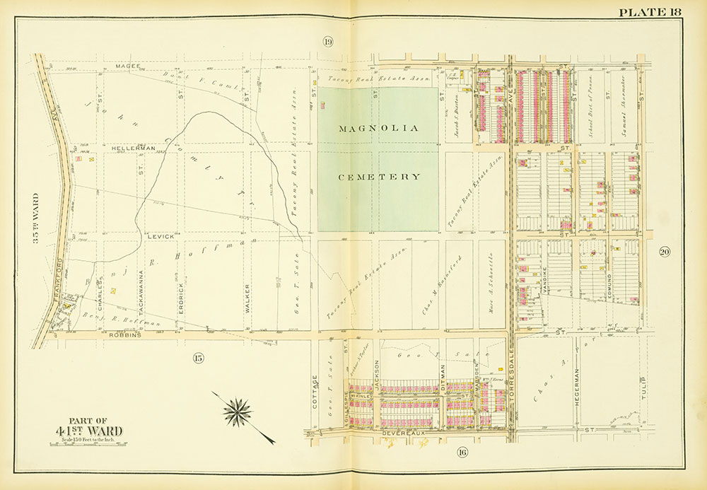 Atlas of the City of Philadelphia, 23rd & 41st Wards, Plate 18