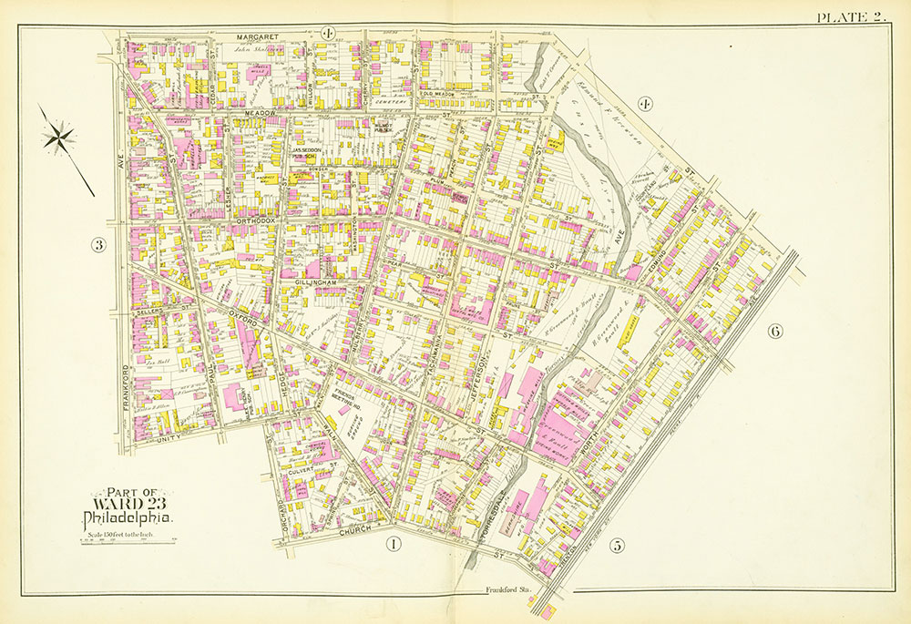 Atlas of the City of Philadelphia, 23rd & 35th Wards, Plate 2