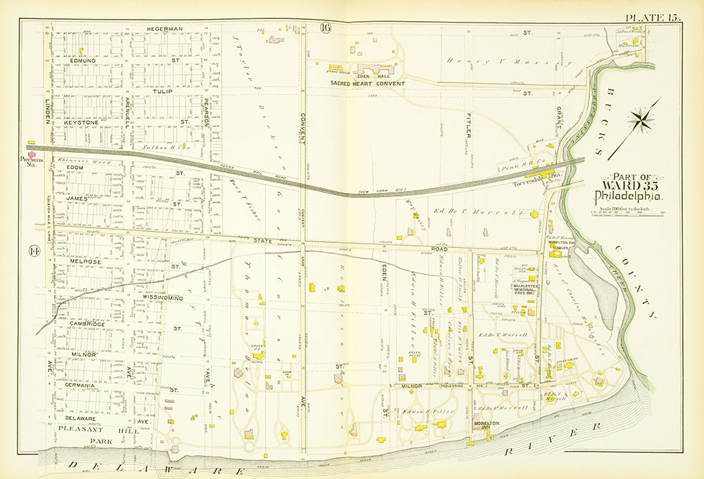Atlas of the City of Philadelphia, 23rd & 35th Wards, Plate 15