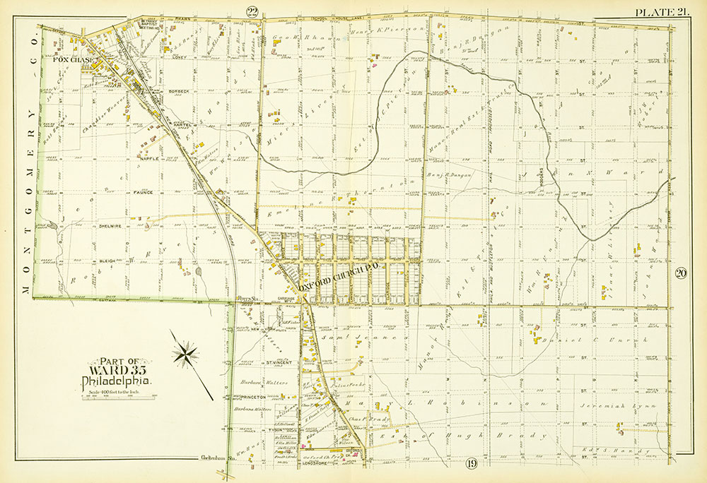 Atlas of the City of Philadelphia, 23rd & 35th Wards, Plate 21