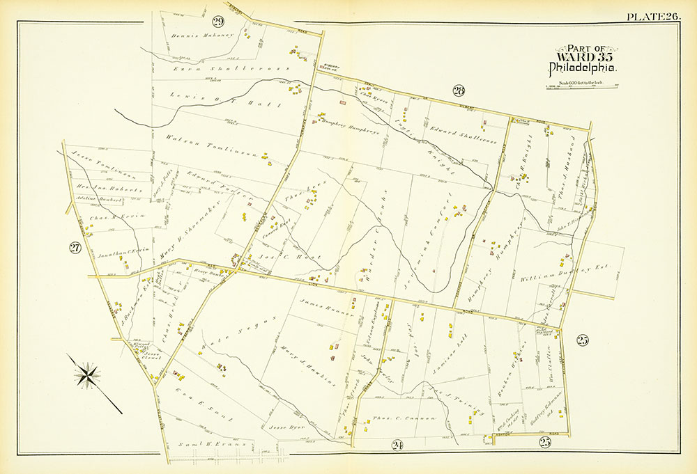 Atlas of the City of Philadelphia, 23rd & 35th Wards, Plate 26