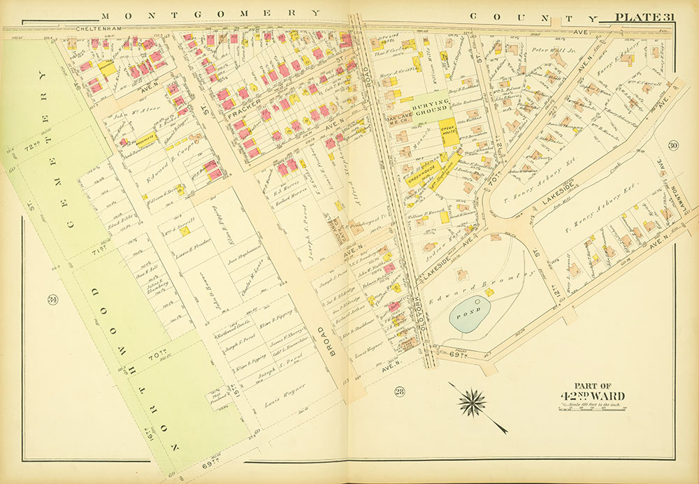 Atlas of the City of Philadelphia, 42nd Ward, Plate 31