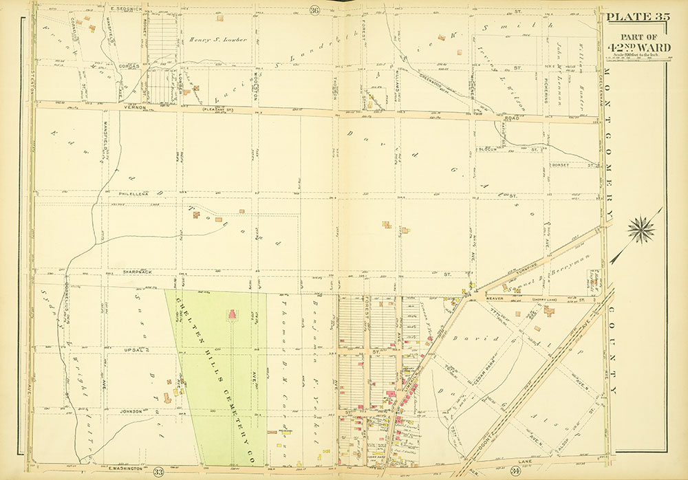 Atlas of the City of Philadelphia, 42nd Ward, Plate 35