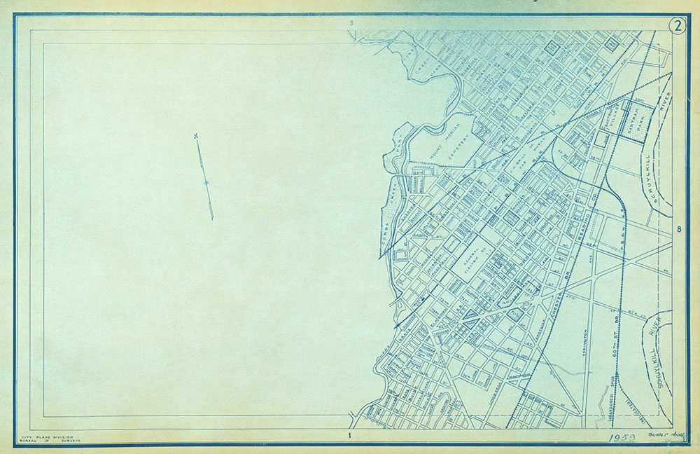 Philadelphia Street Map, 1959, Plate 2
