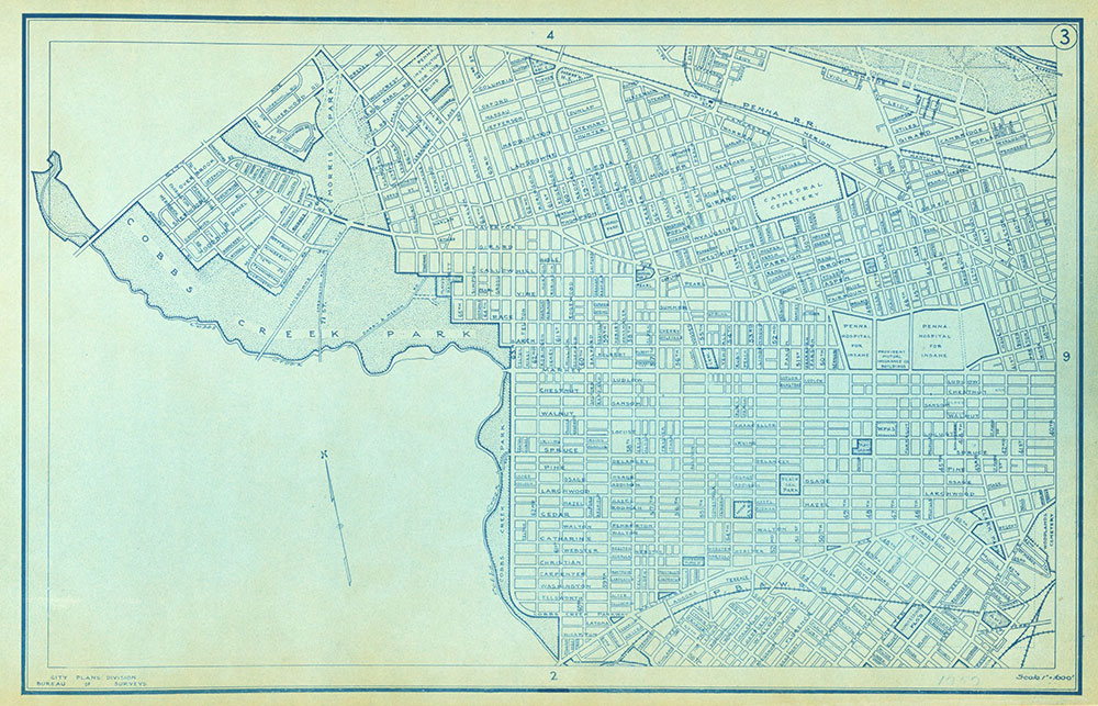 Philadelphia Street Map, 1959, Plate 3