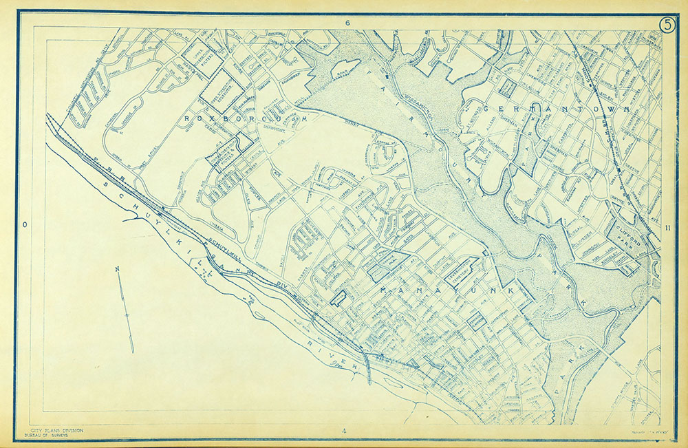 Philadelphia Street Map, 1959, Plate 5