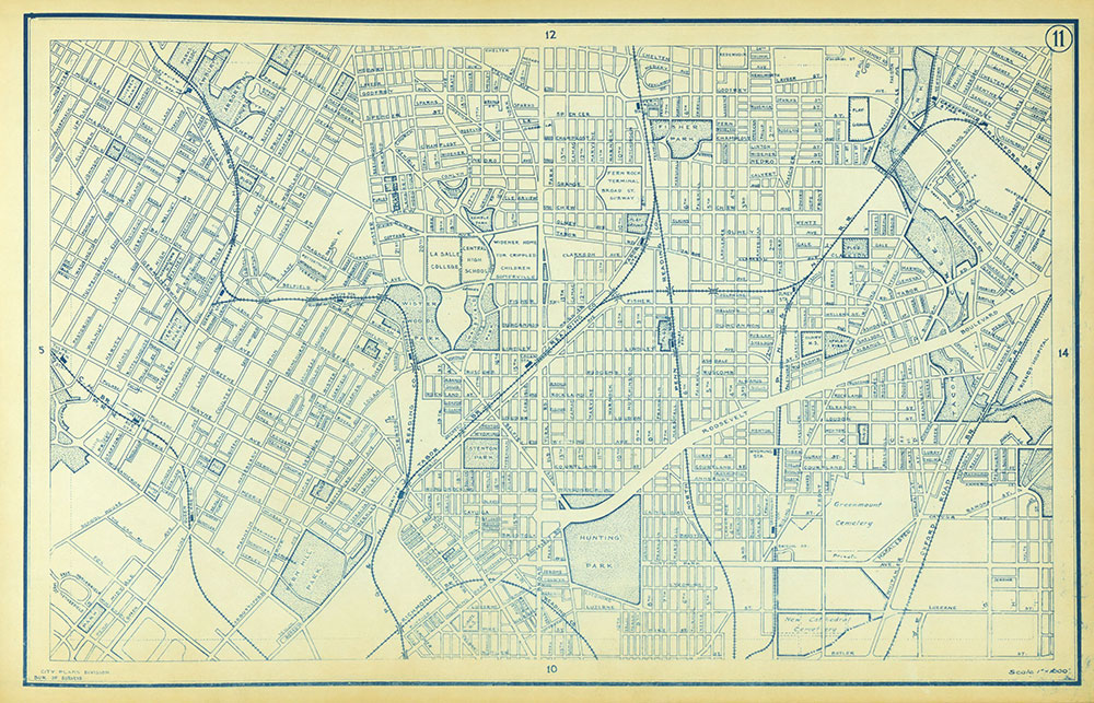 Philadelphia Street Map, 1959, Plate 11