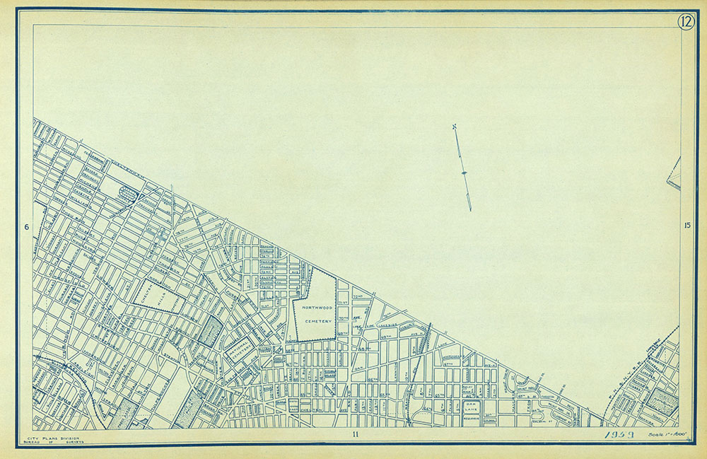 Philadelphia Street Map, 1959, Plate 12