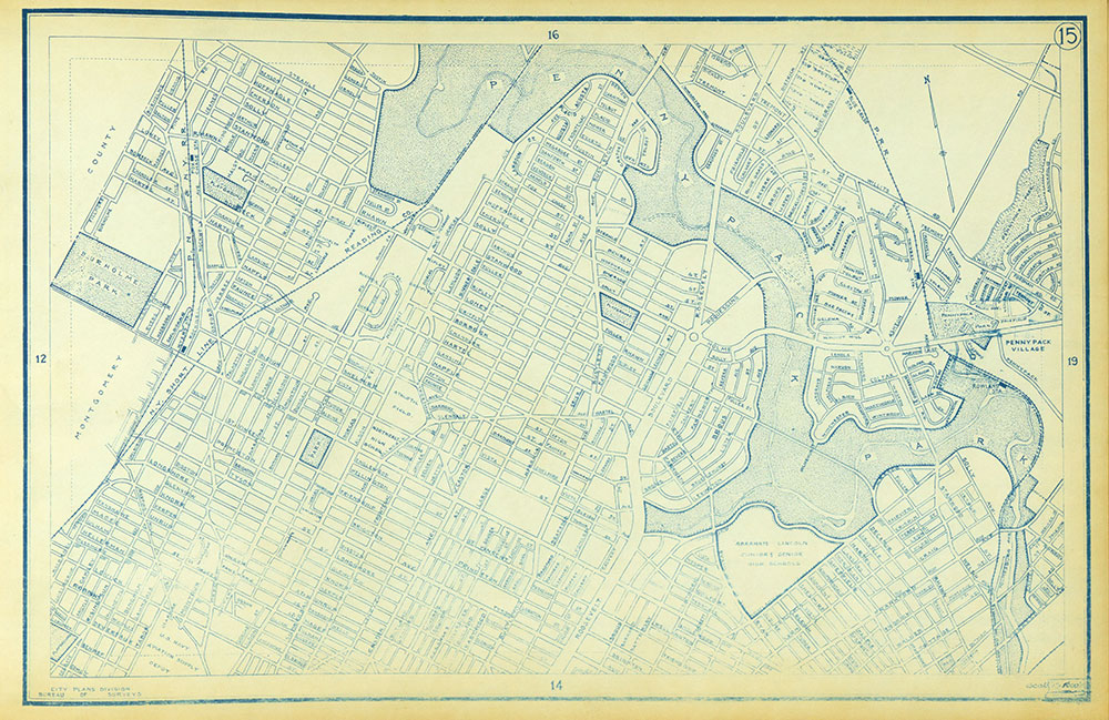 Philadelphia Street Map, 1959, Plate 15