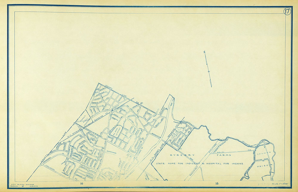Philadelphia Street Map, 1959, Plate 17