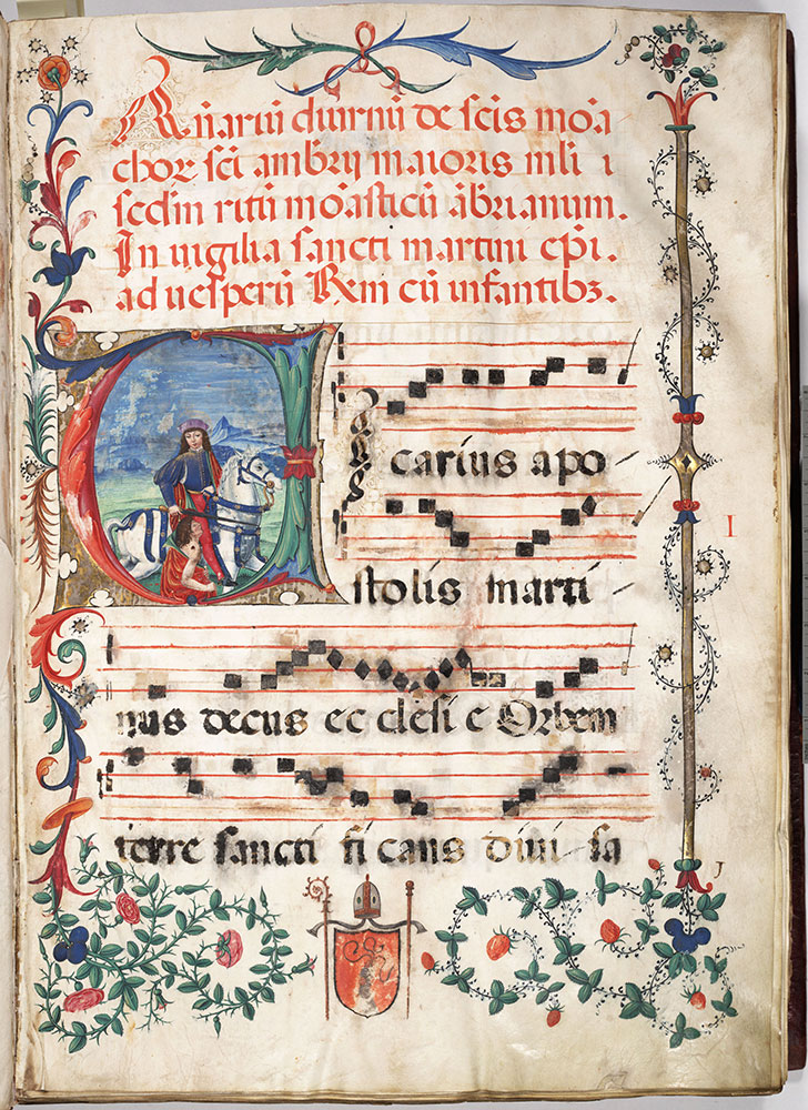 Antiphonary, diurnal (Ambrosian Rite)