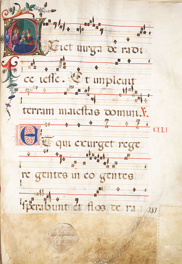 Antiphonary, diurnal (Ambrosian Rite)