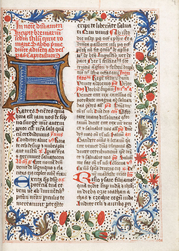 Breviary, use of Ghent
