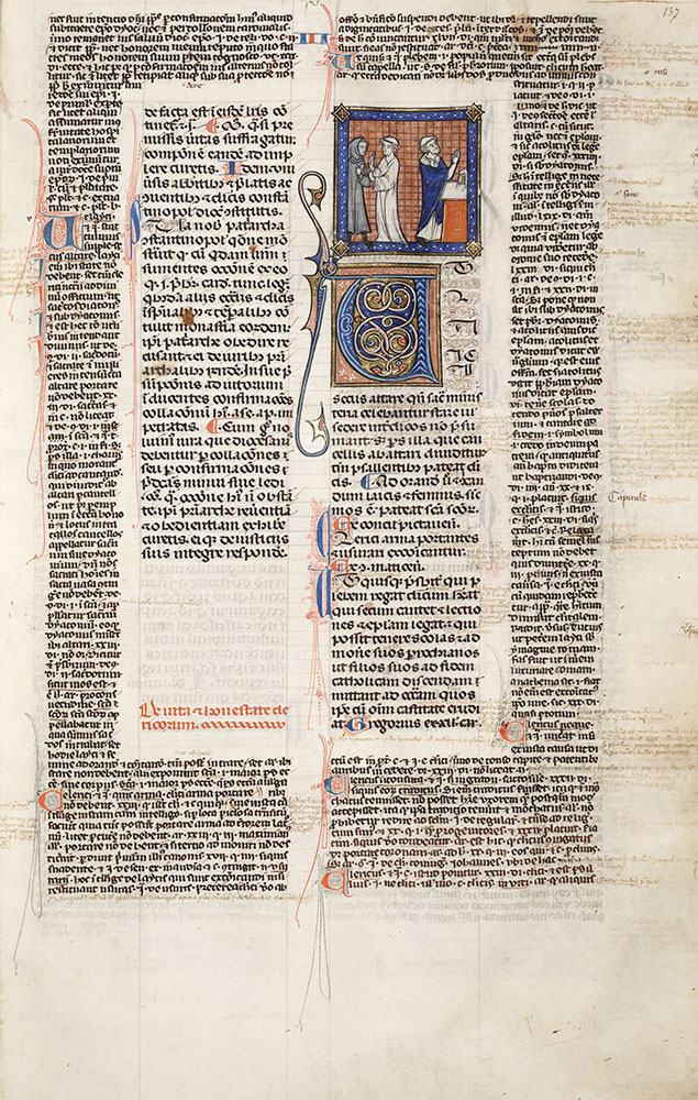 Decretals with Glossa ordinaria of Bernardo da Parma