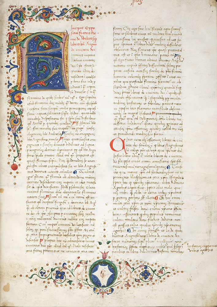 Expositio in Civitatem Dei S. Augustini (Commentary on St. Augustine’s City of God)