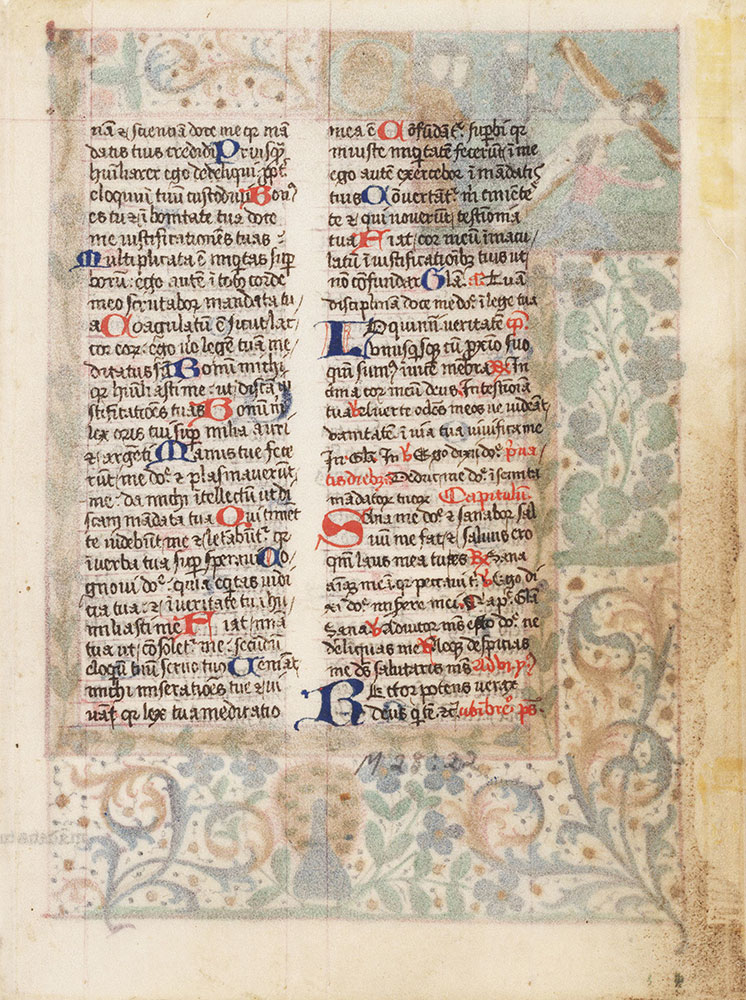 Cutting from a breviary
