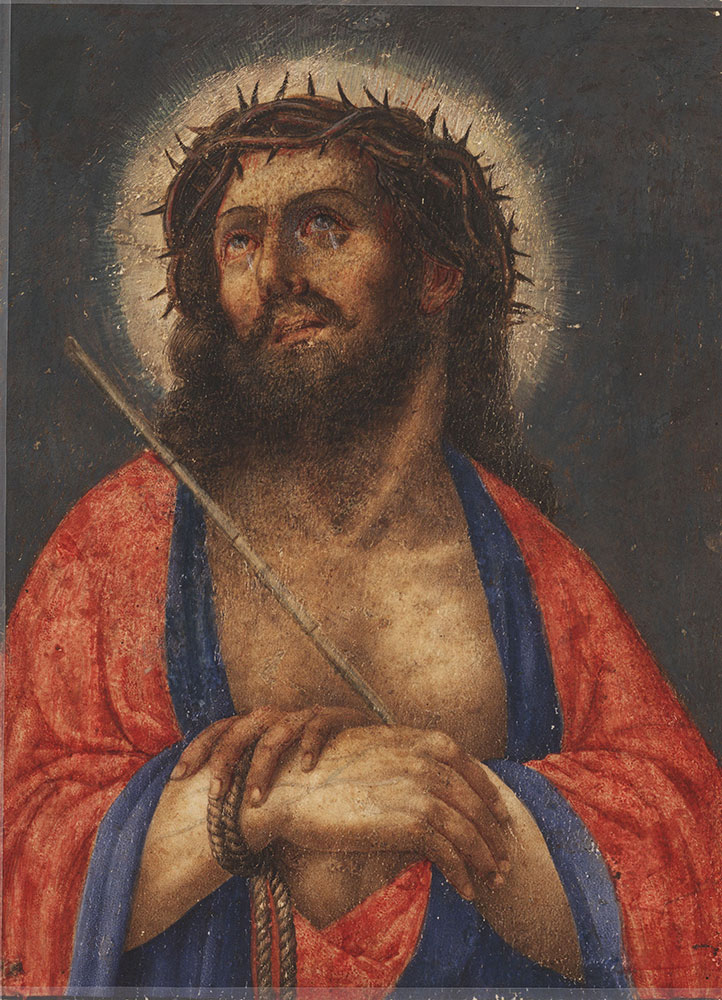 Painting of Christ crowned with thorns
