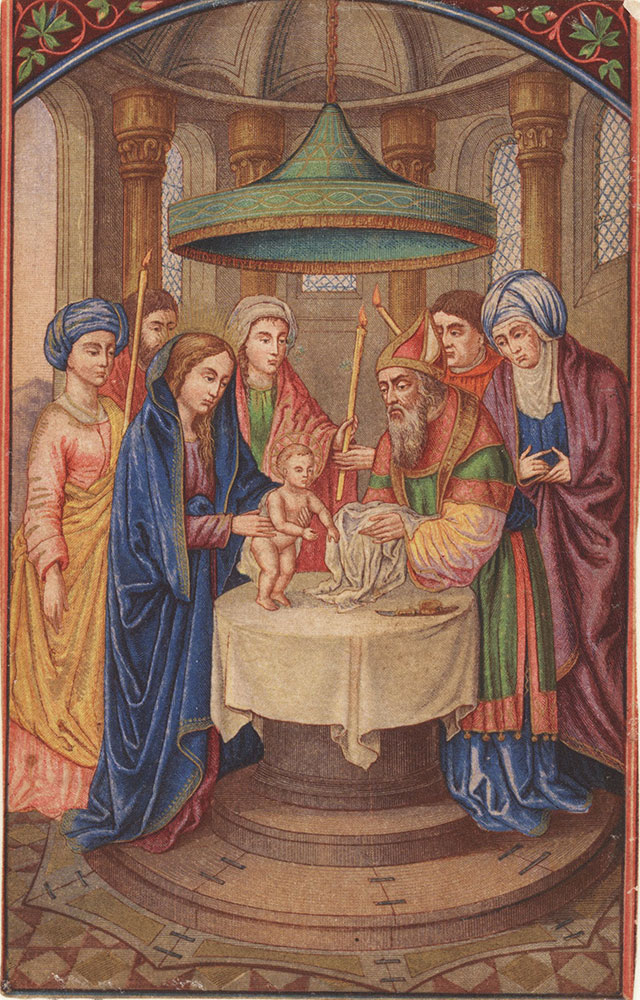 Miniature of the Presentation in the Temple