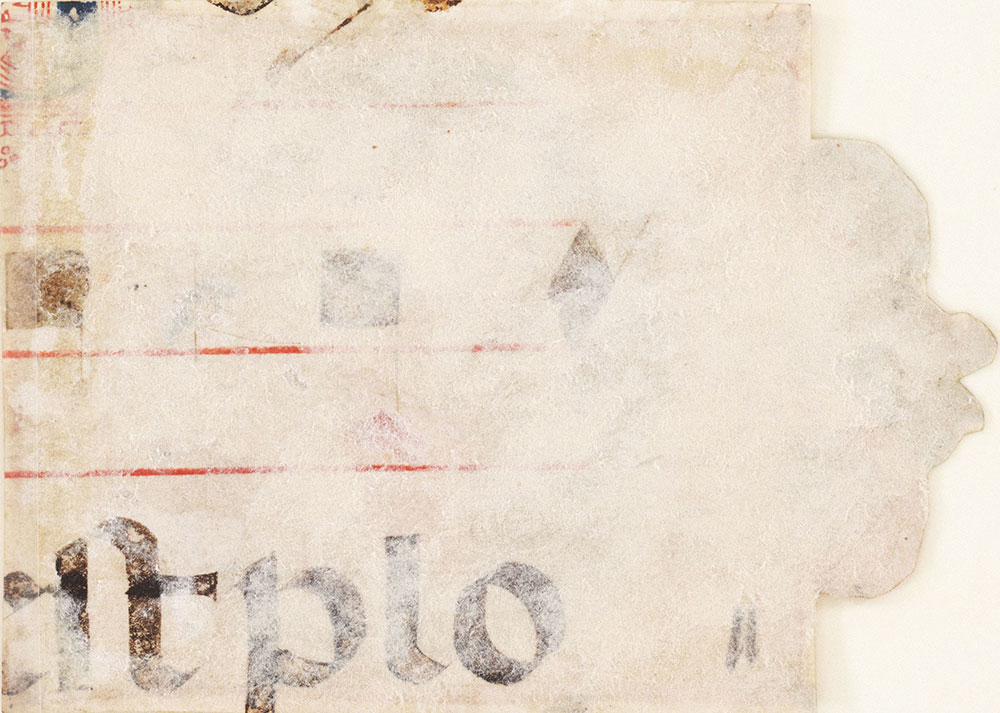 [Medieval Music Manuscript Fragment]
