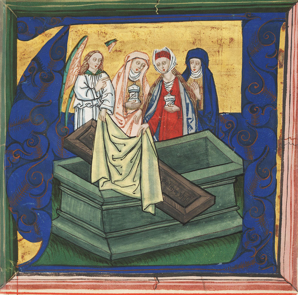 [Three Marys at the tomb]