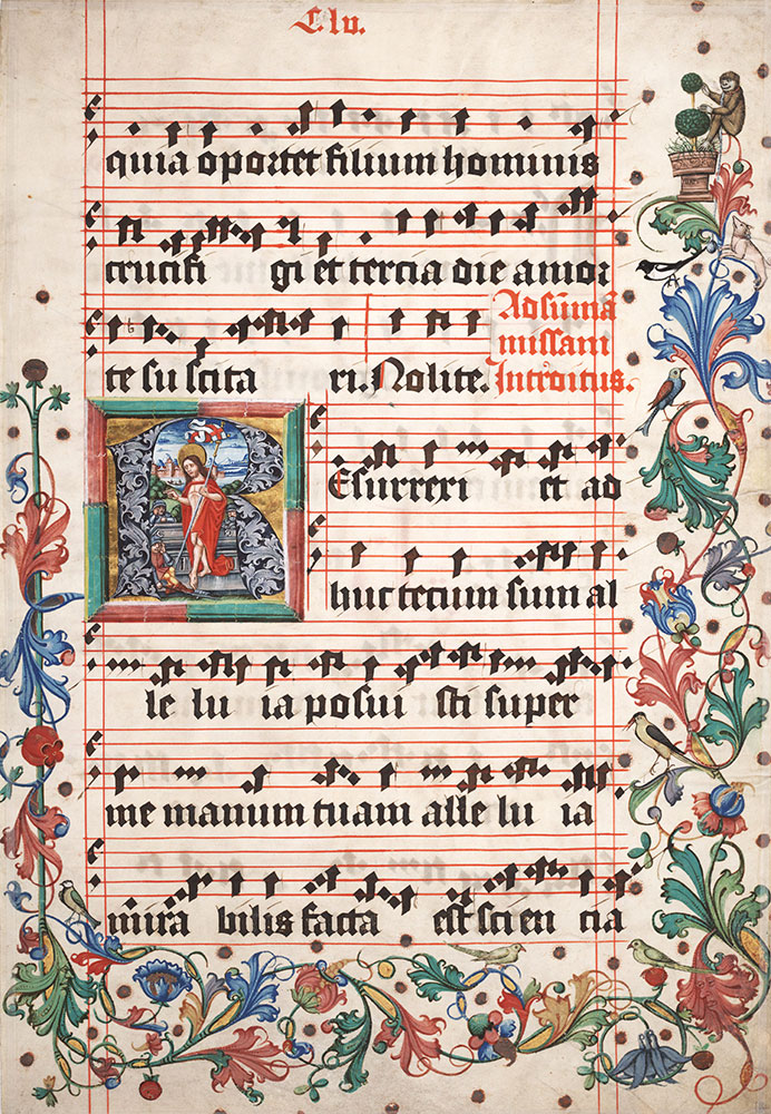 [Illuminated Manuscript Leaf]