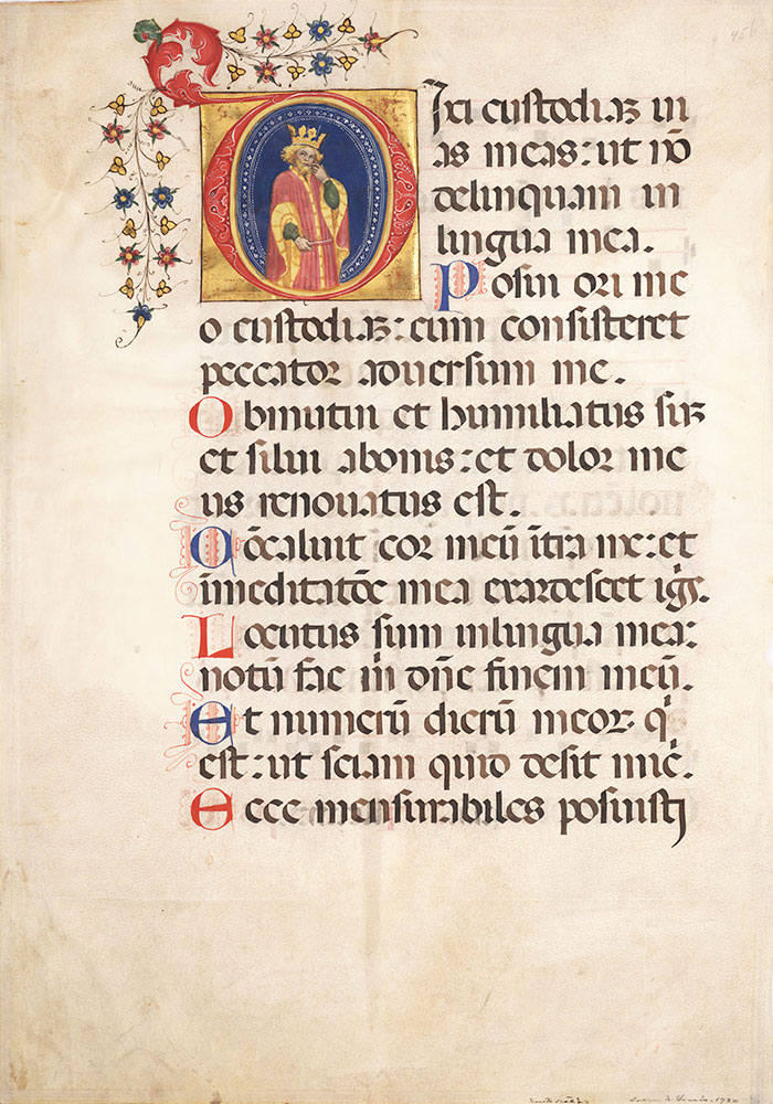 Choir psalter