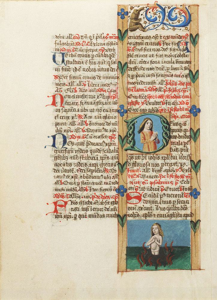 [Illuminated Manuscript Leaf]