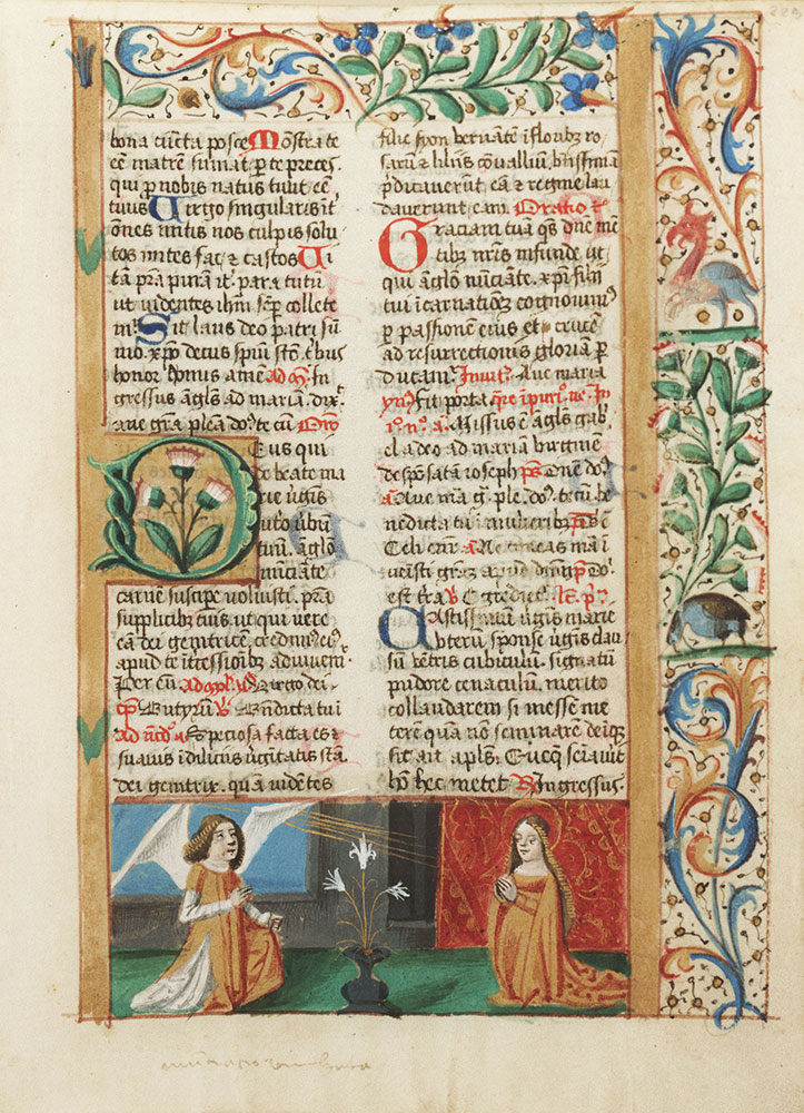 [Illuminated Manuscript Leaf]