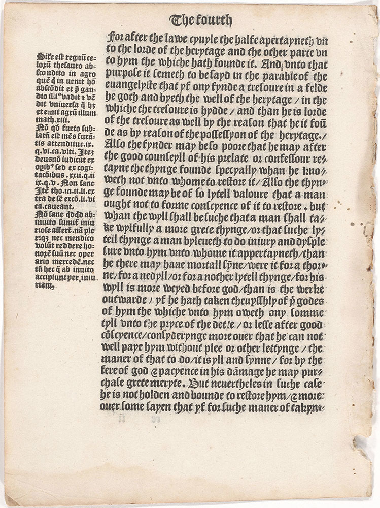 [The Ordinary of Christian Men?, printed by Wynkyn de Worde, 1502]